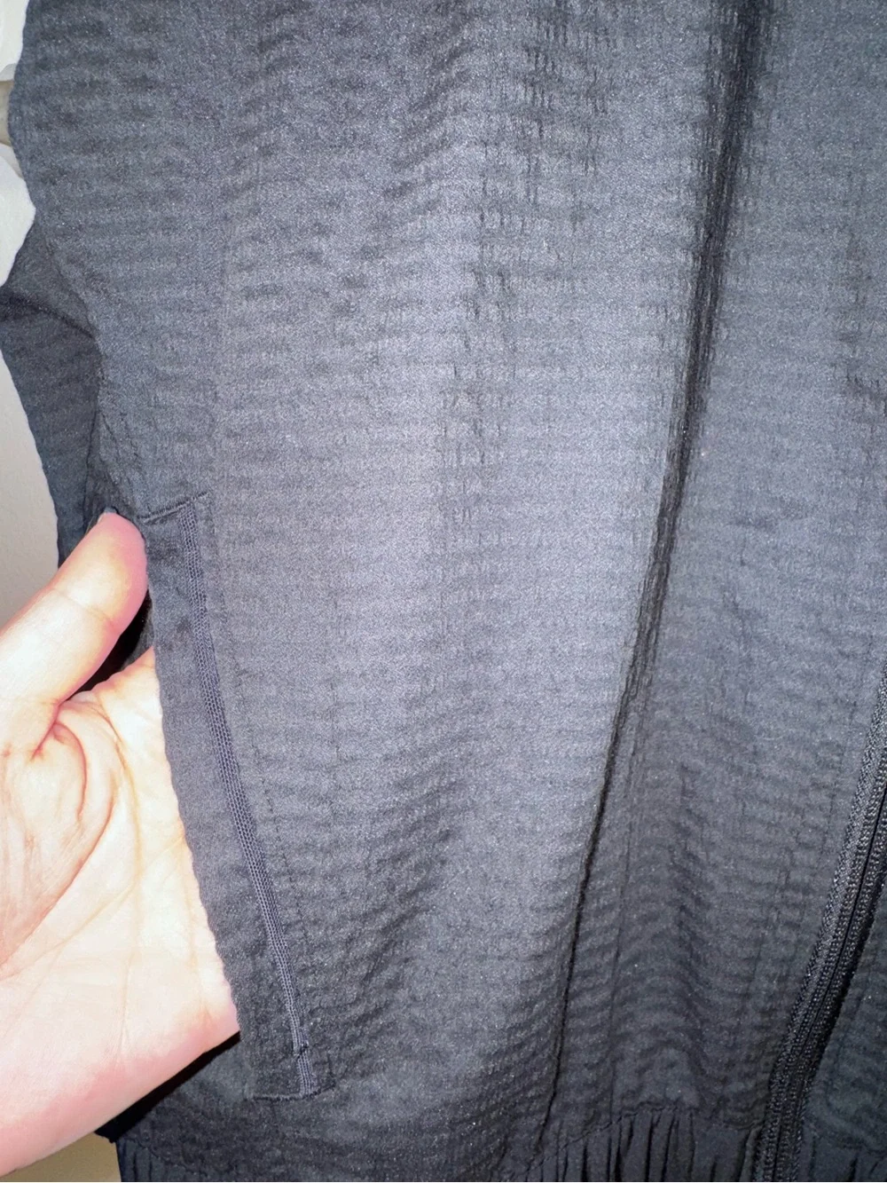 Lululemon pack light bomber jacket black